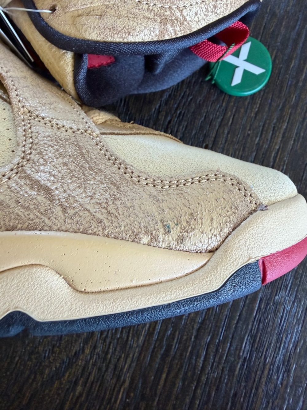 Rui Hachimura × Nike Air Jordan 8 SE "Twine/Gym Red" size 10.5 NEW - Picture 3 of 14